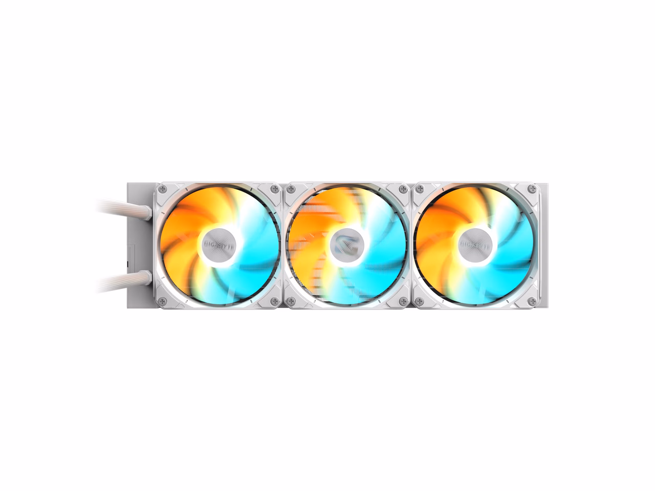 GIGABYTE GAMING 360 ICE liquid CPU Cooler, 360mm Radiator with 3x 120mm low noise ARGB Fans, compatible with Intel LGA 1851, 1700, 115X, 1200, and AMD AM5, AM4 (GP-GIGABYTE GME 360I)