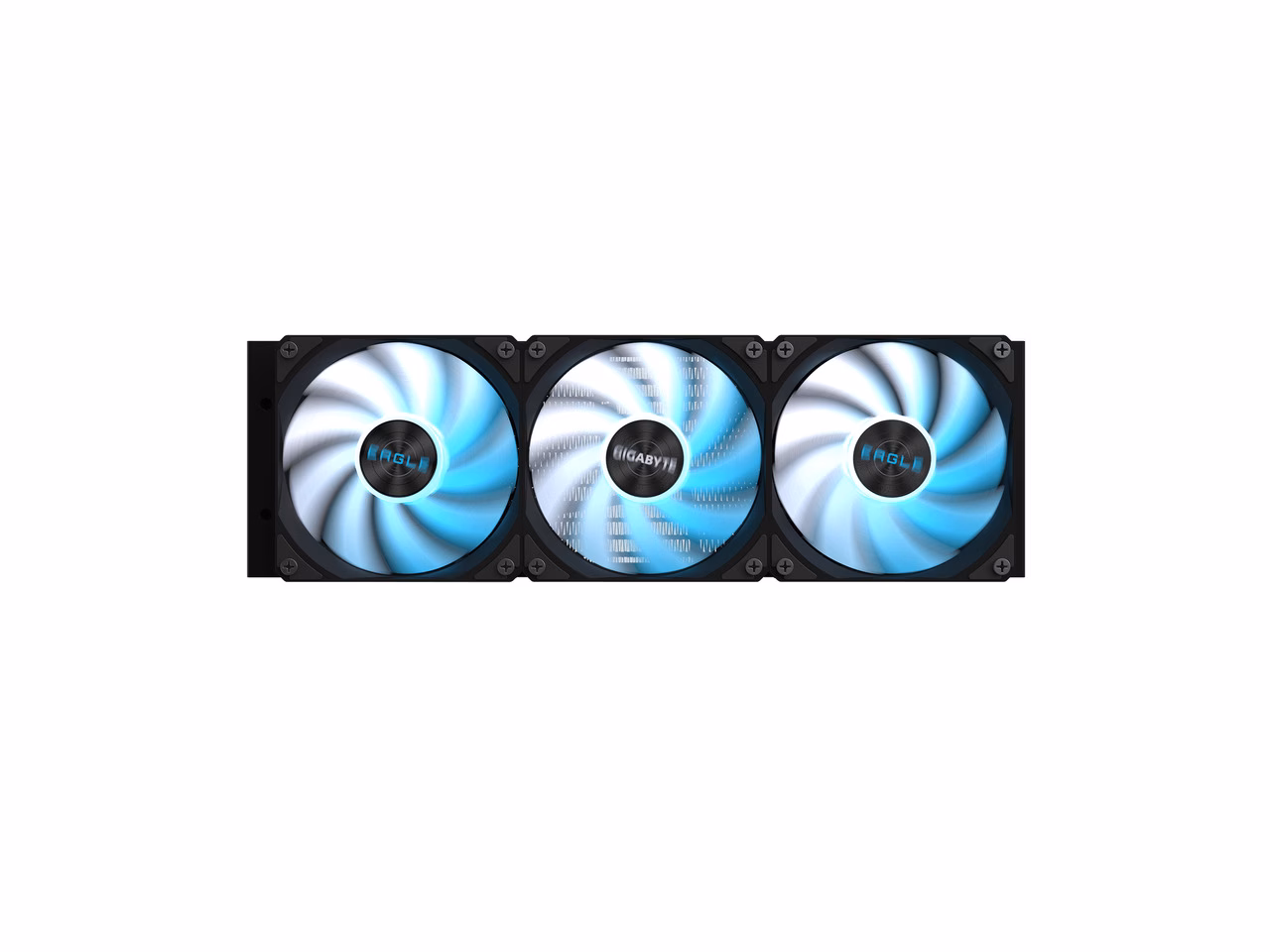 GIGABYTE EAGLE 360 - AIO Liquid CPU Cooler - 360mm Radiator, 3x 120mm High-Volume PWM Fans, Compatible with Intel LGA 1851/1700/115X/1200, AMD AM5/AM4 - Black (GP-GIGABYTE EAGLE 360)