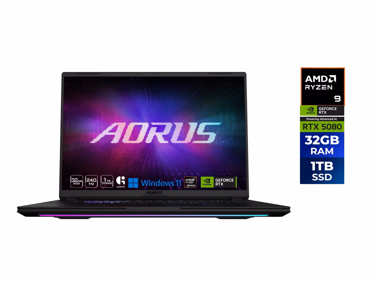 GIGABYTE AORUS MASTER 16 6YJM5USE64SH 16.0" Gaming Laptop