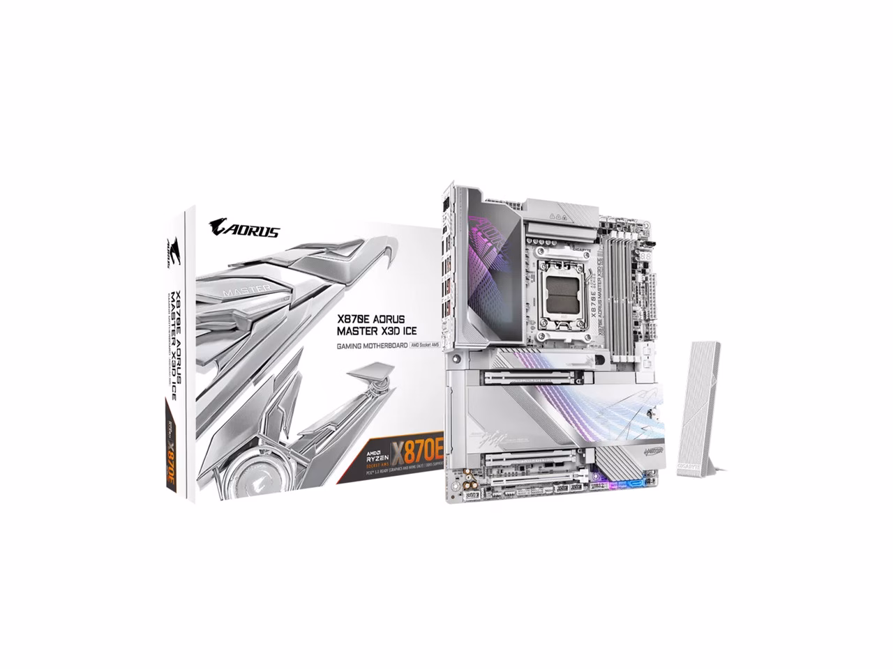 GIGABYTE X870E AORUS MASTER X3D ICE AM5