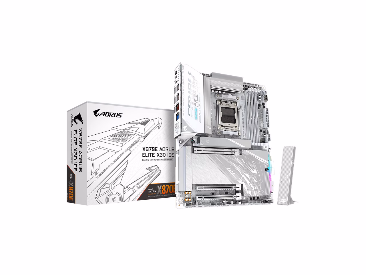 GIGABYTE X870E AORUS ELITE X3D ICE AM5